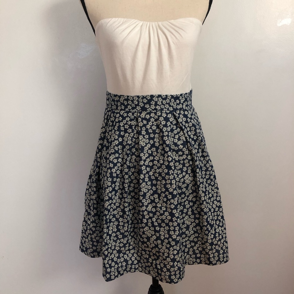 White Strapless Dress